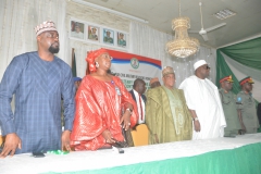 Honourable Minister, Permanent Secretary and other Dignitaries at the CMR workshop in Kaduna
