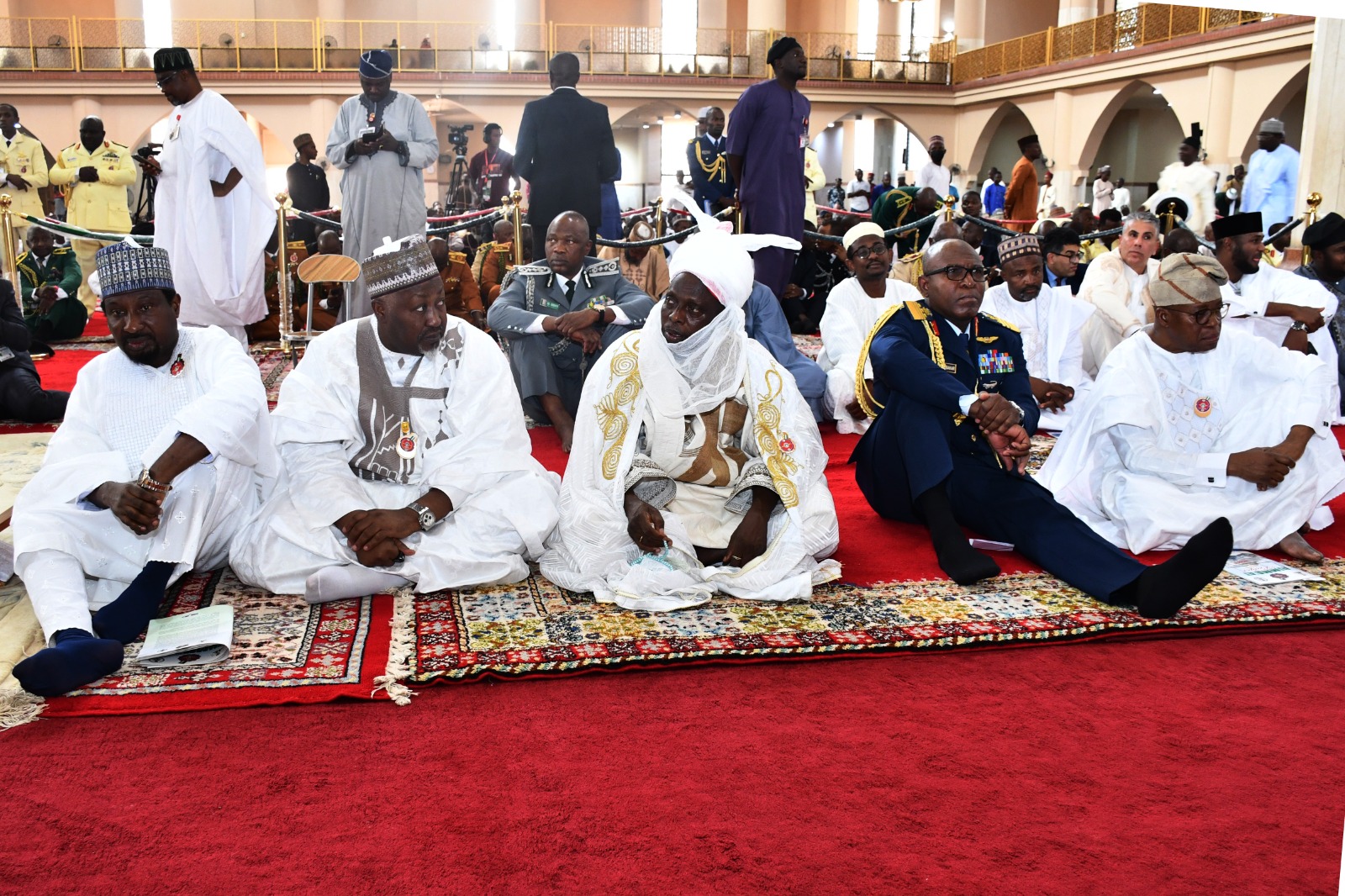 THE HONOURABLE MINISTER OF DEFENCE, MOHAMMED BADARU ABUBAKAR CON, MNI ...