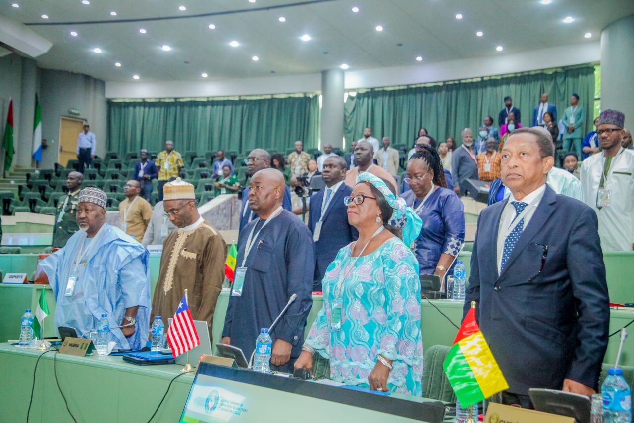 MINISTER OF DEFENCE ATTENDS ECOWAS SECURITY MEETING – Ministry Of Defence